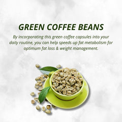 Green Coffee Bean Extract – Metabolism Booster - 60 Tablets