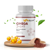 Vegetarian Omega 3 6 9 with Flaxseed Extract - 60 Tablets