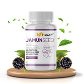 Natural Jamun Seed Capsules with Extract - 60 Tablets