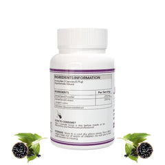 Natural Jamun Seed Capsules with Extract - 60 Tablets