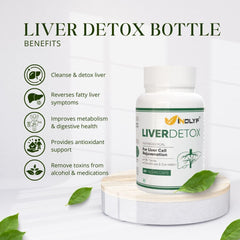 Liver Detox with Milk Thistle, Glutathione & Dandelion - 60 Tablets