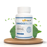 Brain Health with Brahmi, Ginkgo Biloba & Shankhpushpi - 60 Tablets