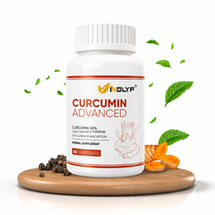 Curcumin (95% Curcuminoids) With Piperine (Bioperine), 500 Mg - 60 Capsules