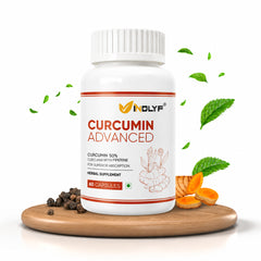 Curcumin (95% Curcuminoids) With Piperine (Bioperine), 500 Mg - 60 Capsules