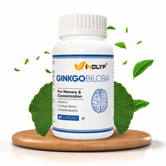 Brain Health with Brahmi, Ginkgo Biloba & Shankhpushpi - 60 Capsule