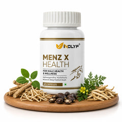 Menz-X Health with Shilajit, Ashwagandha & Safed Musli - 60 Capsule