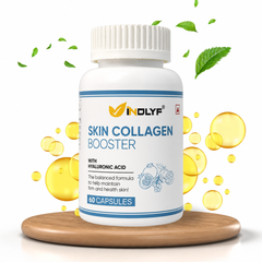 Skin Collagen Booster - Collagen Supplements For Men & Women - Collagen Powder Helps Maintain Glowing Skin - Mixed Fruit Flavour-225 Grams