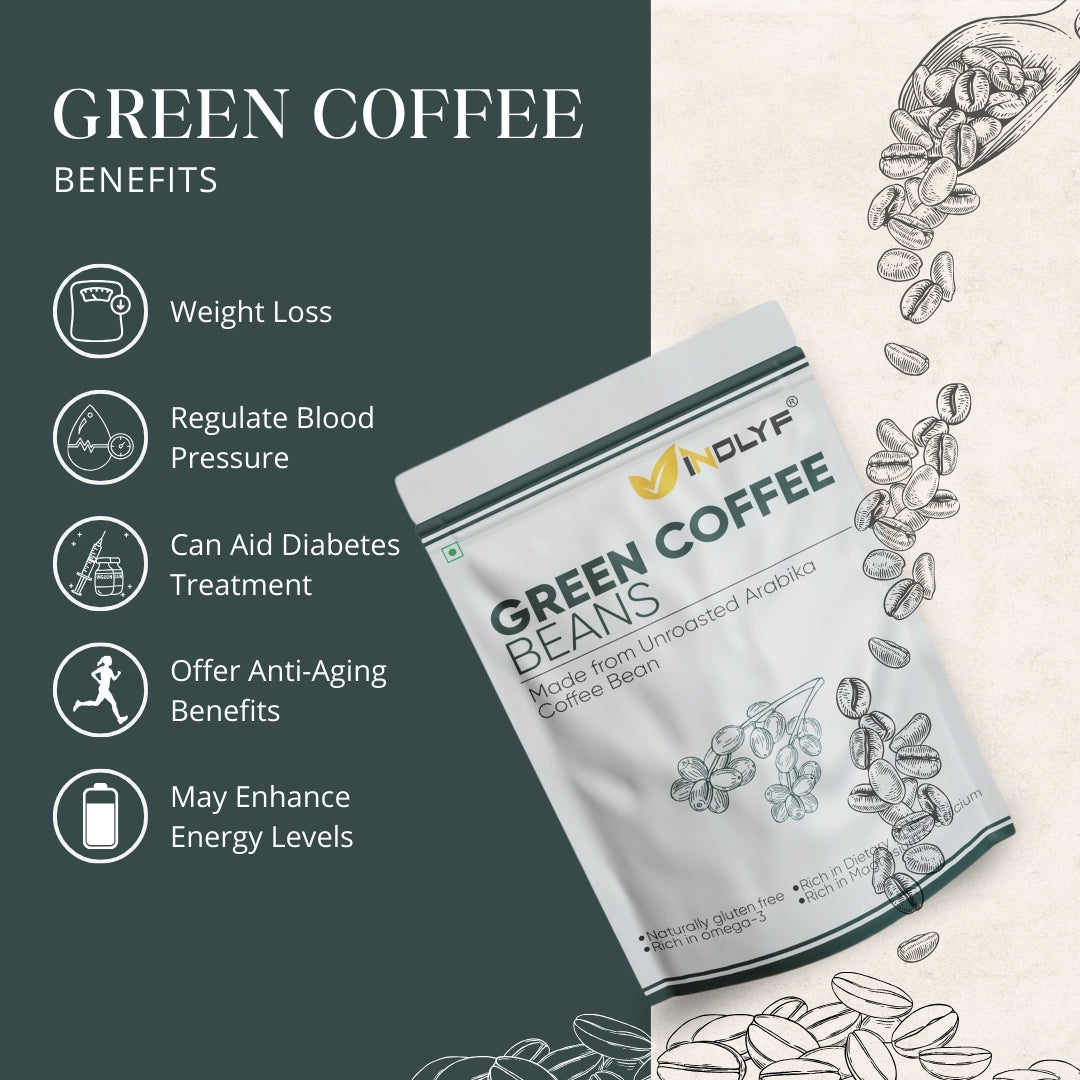Green Coffee Beans - 225 Grams