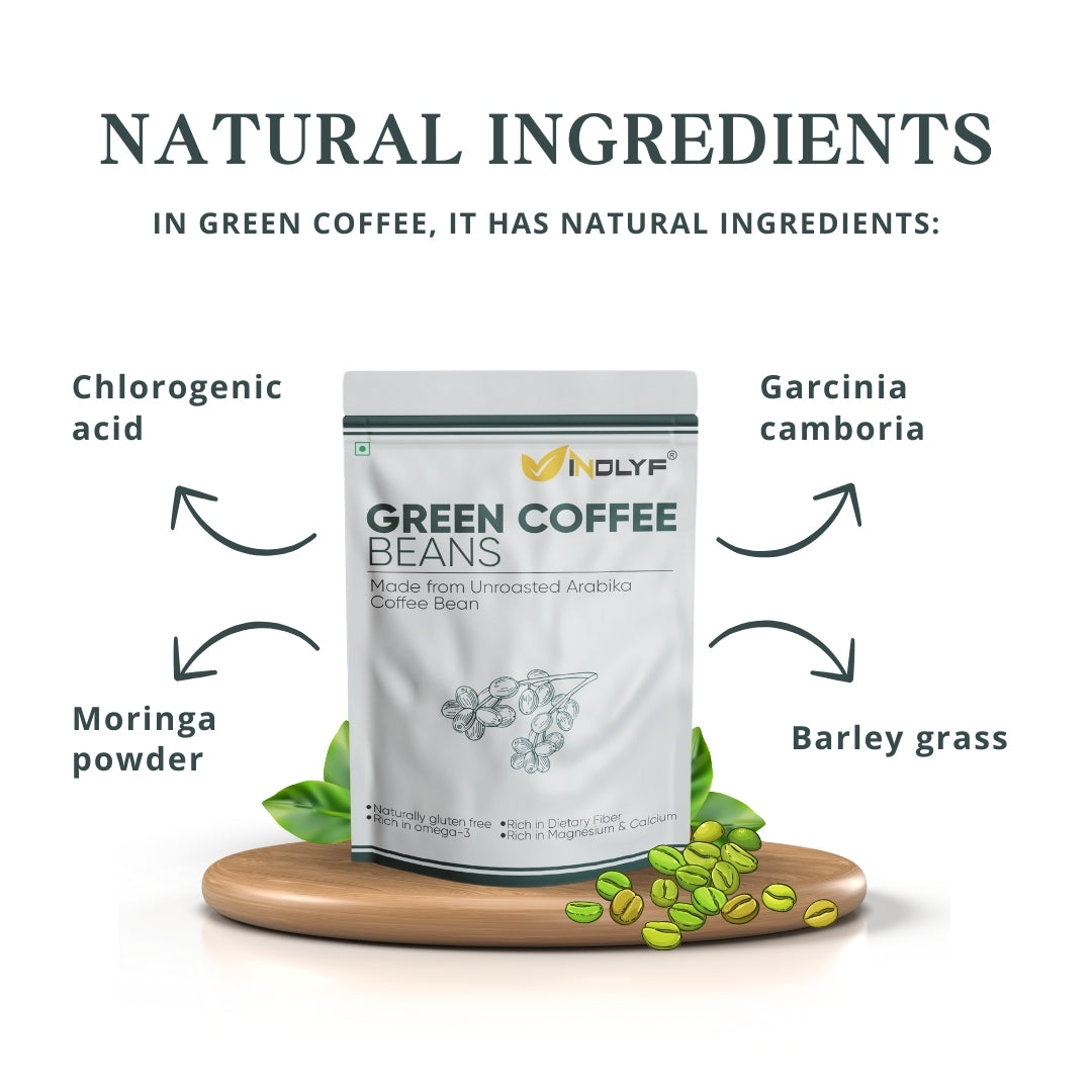 Green Coffee Beans - 225 Grams