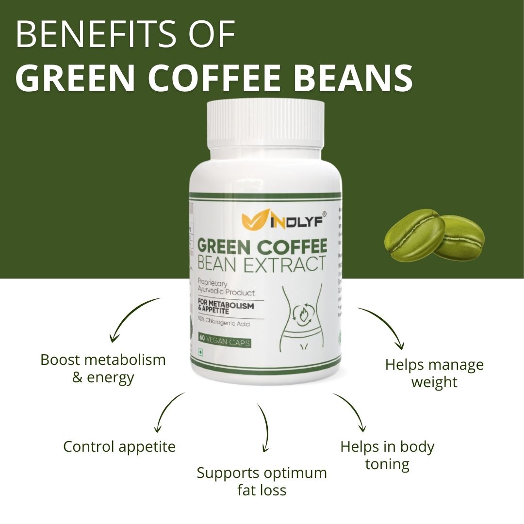 Green Coffee Bean Extract – Metabolism Booster - 60 Tablets