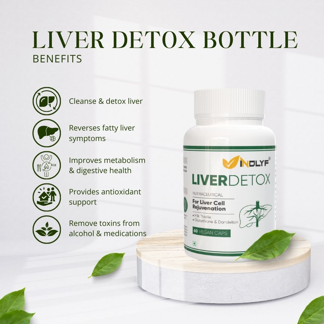 Liver Detox with Milk Thistle, Glutathione & Dandelion - 60 Tablets