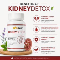 Kidney Detox with Patharchatta, Varuna & Gokhru - 60 Capsule