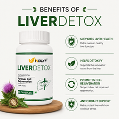 Liver Detox with Milk Thistle, Glutathione & Dandelion - 60 Capsule
