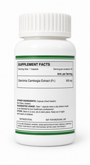 Garcinia Cambogia Extract, 60% Hca, 500mg Per Serving - 60 Capsules