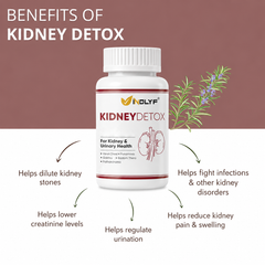 Kidney Detox with Patharchatta, Varuna & Gokhru - 60 Tablets